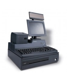 POS система CITAQ A1. Комплект с чековым принтером, монитором, денежным ящиком, клавиатурой и считывателем.
